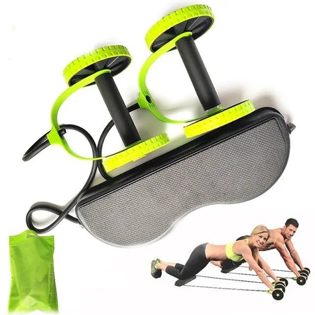 9-in-1 Push Up Stand Board with Latex Resistance Bands