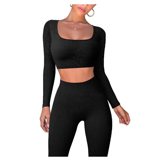 Crop Top & Leggings Set