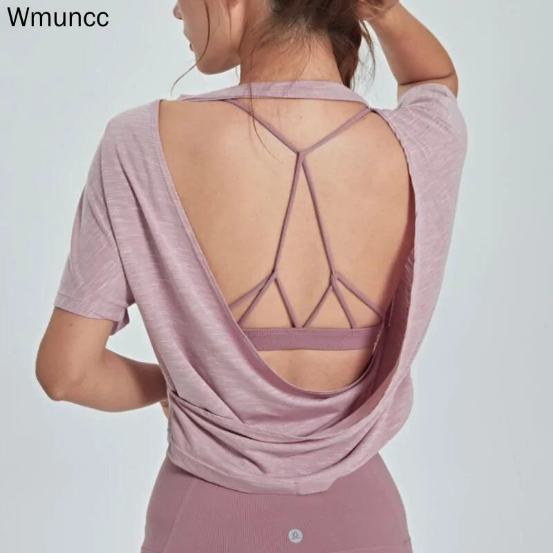 Open Back Sports Tank