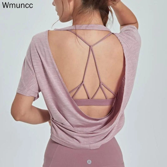 Open Back Sports Tank