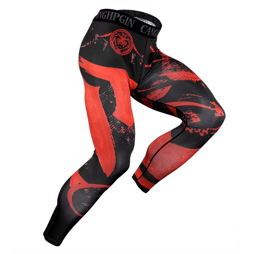 Men's Pro Compression Running Tights