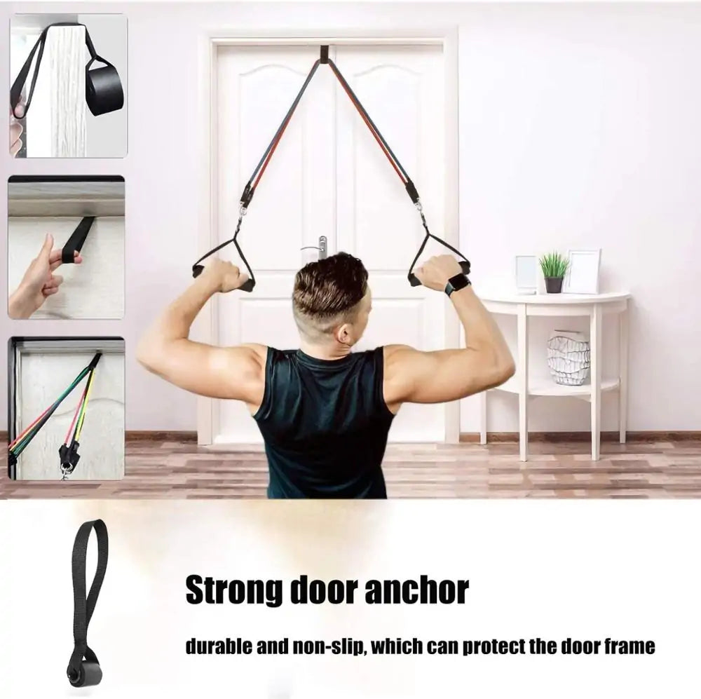 16PCS Resistance Band Set