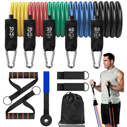 16PCS Resistance Band Set