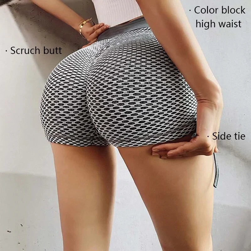 Seamless High Waist Yoga Shorts